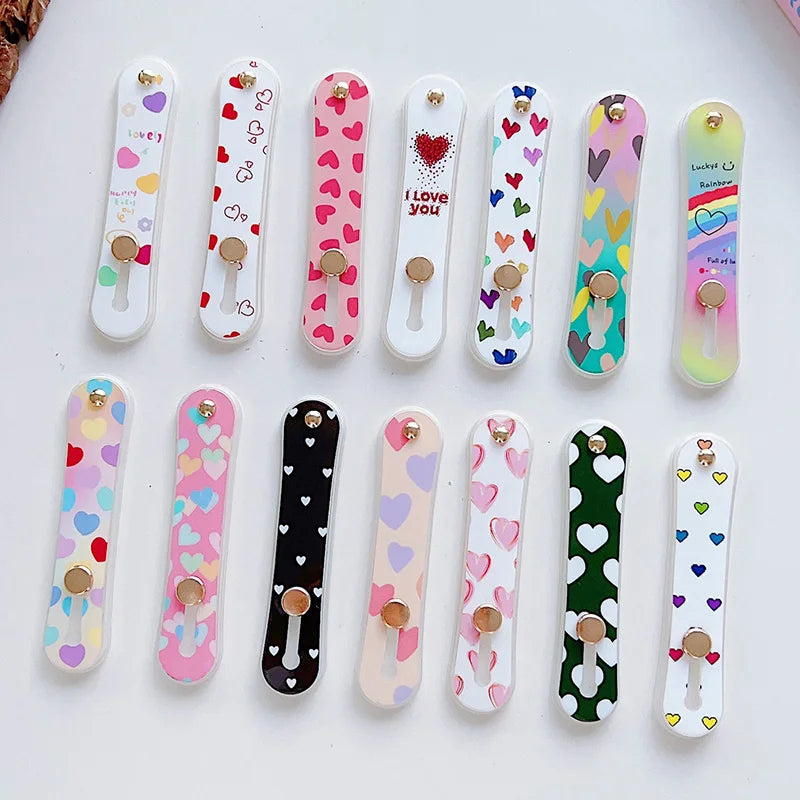 Universal Silicone Finger Ring Holder & Phone Stand β Telescopic Grip