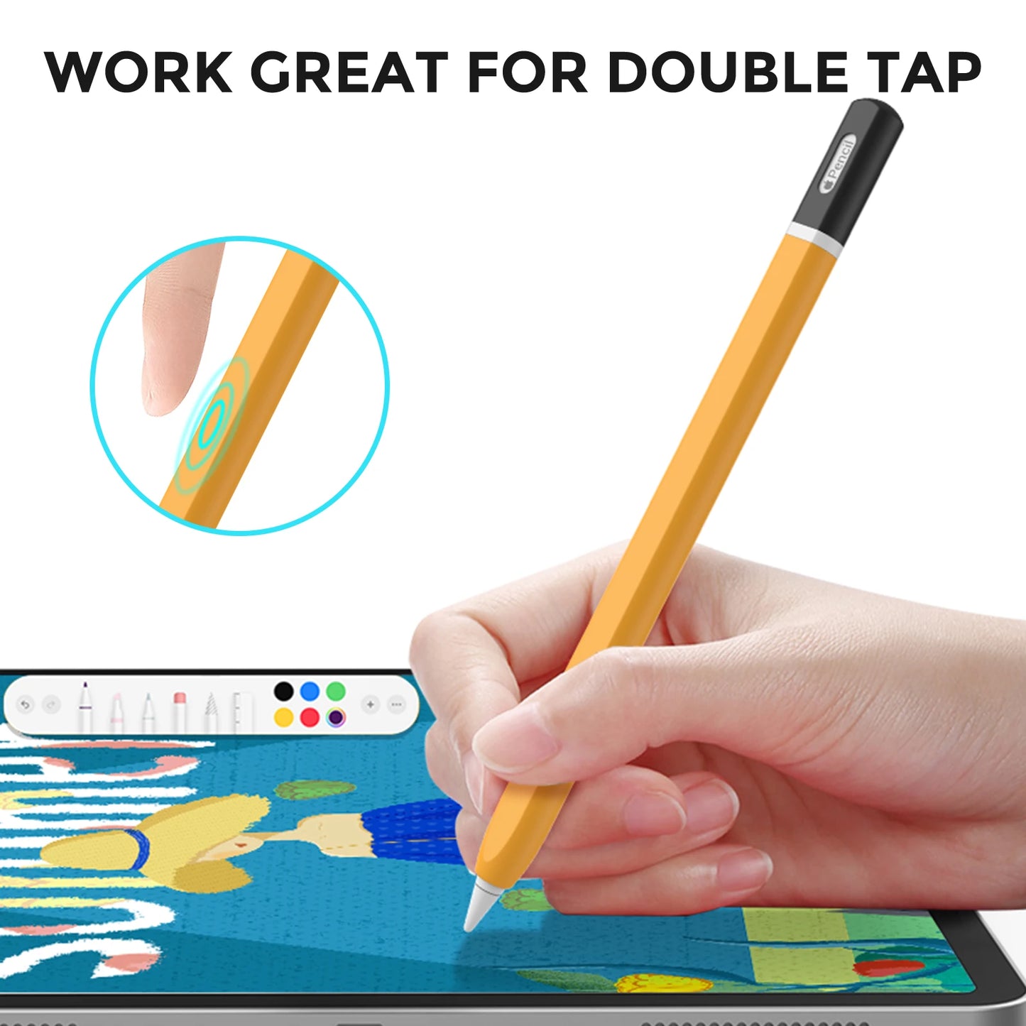 Ultra Thin Silicone Case for Apple Pencil Pro 2nd Gen Stylus Cover