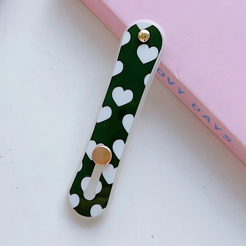 Universal Silicone Finger Ring Holder & Phone Stand β Telescopic Grip