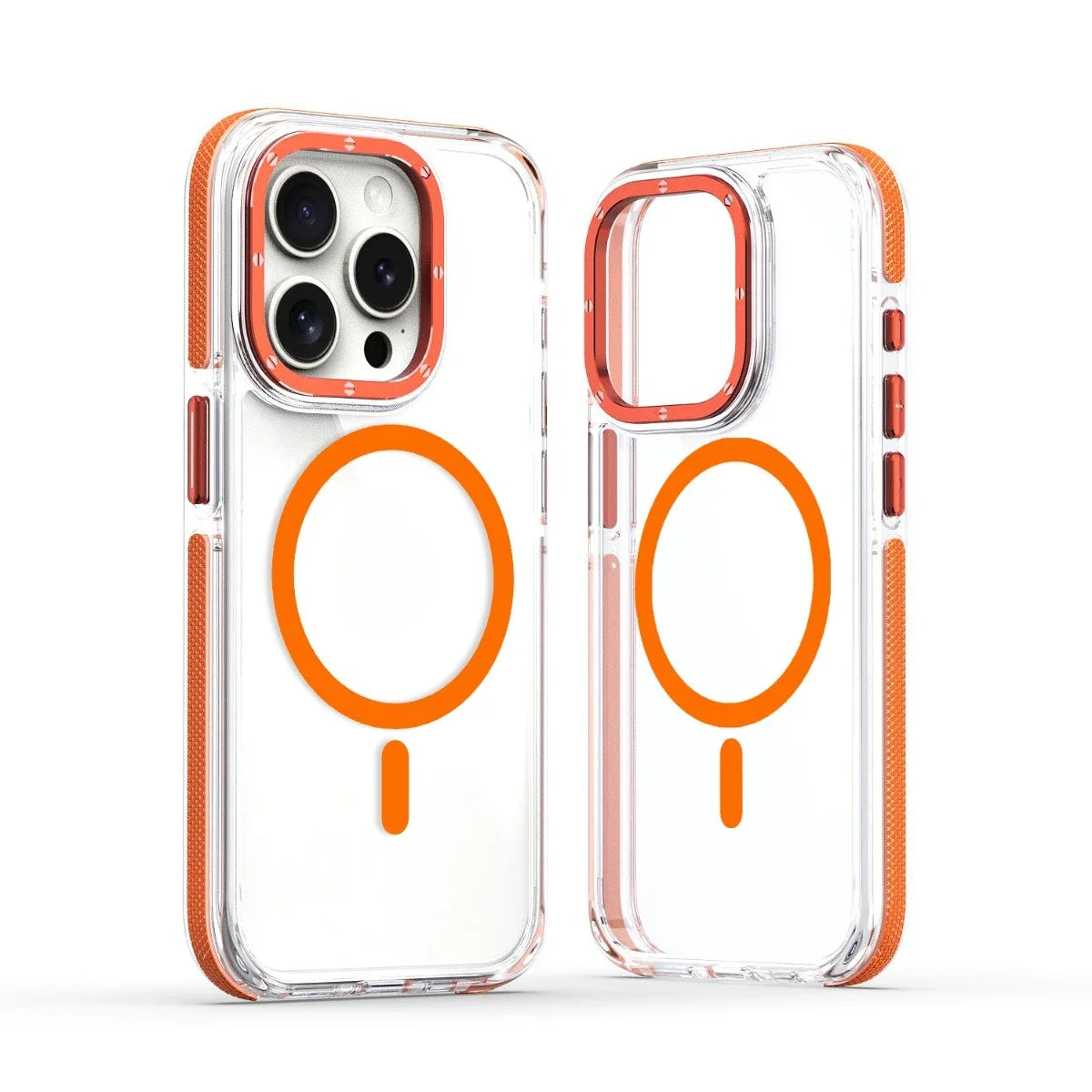 Luxury MagSafe Clear Case for iPhone 11/12/13 Pro Max β Shockproof Cover