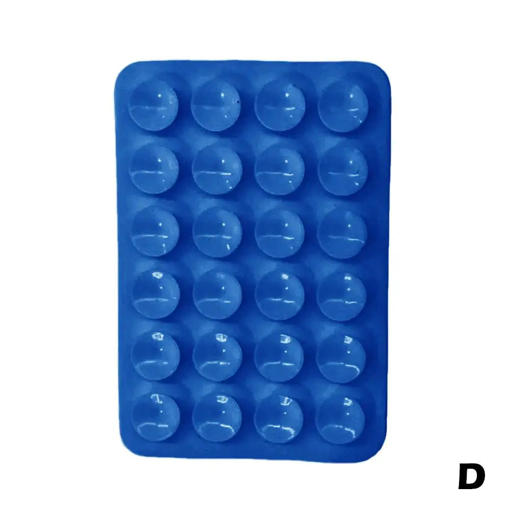 Silicone Suction Pad Back Sticker Phone Holder for Glass, Ceramic & Wall Mount