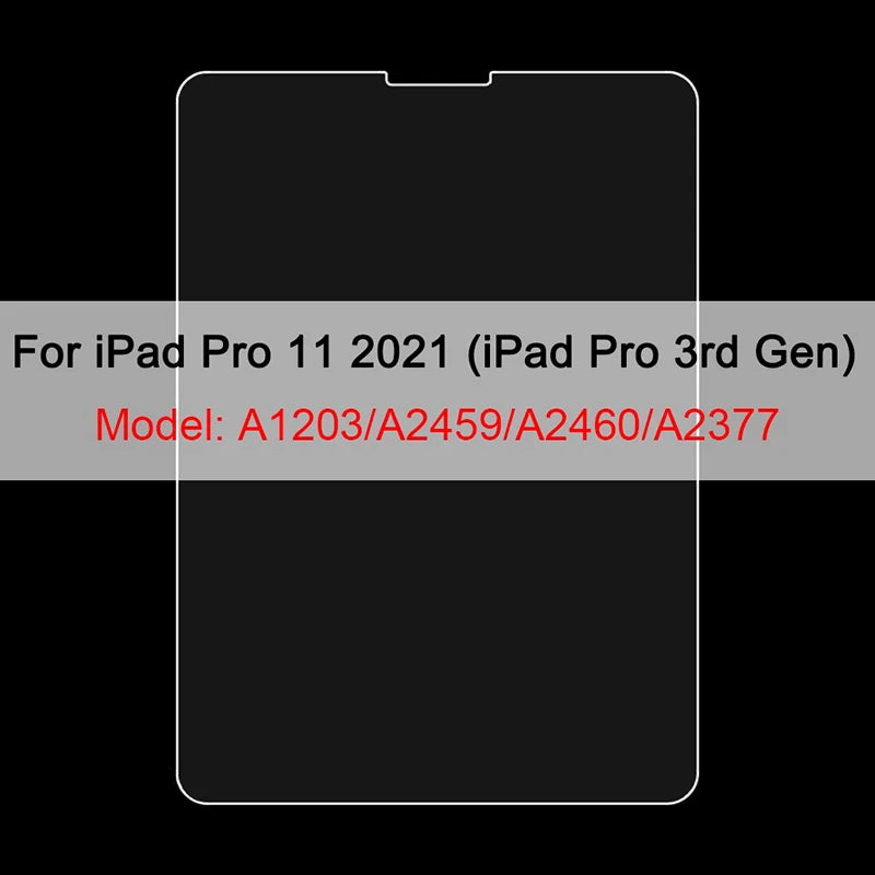 3PCS Soft Hydrogel Screen Protector for iPad 10/11/Mini 6/Air 5/10.2