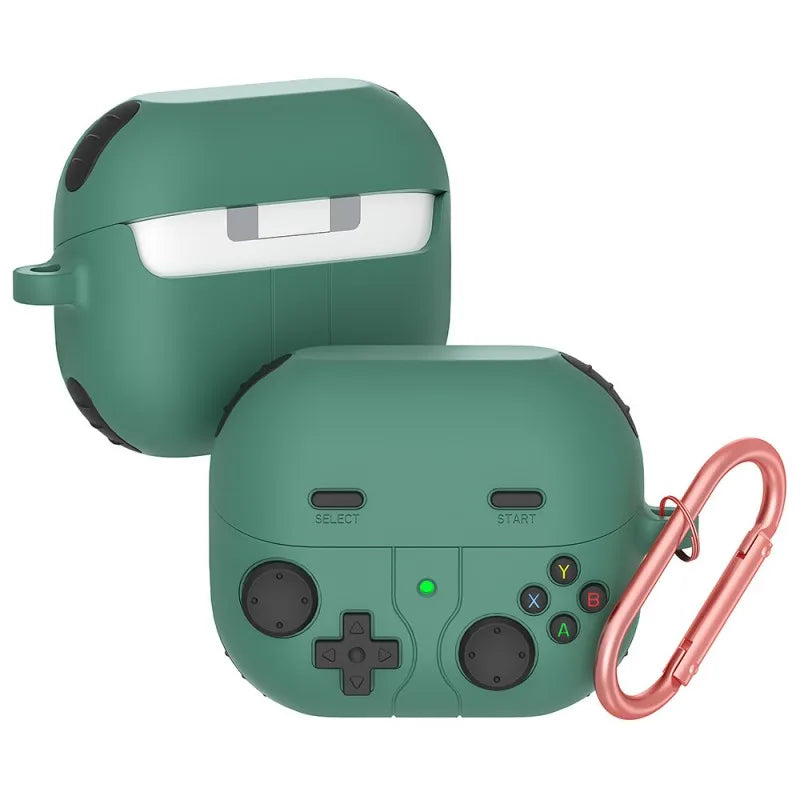 3D Cartoon Game Console Case for Samsung Galaxy Buds 3 / Buds 3 Pro with Hook