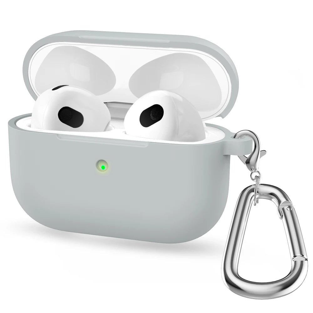 Soft Silicone Case for Apple AirPods 3 (2021) – Thick Solid Color Cover