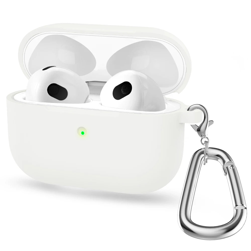Soft Silicone Case for Apple AirPods 3 (2021) – Thick Solid Color Cover