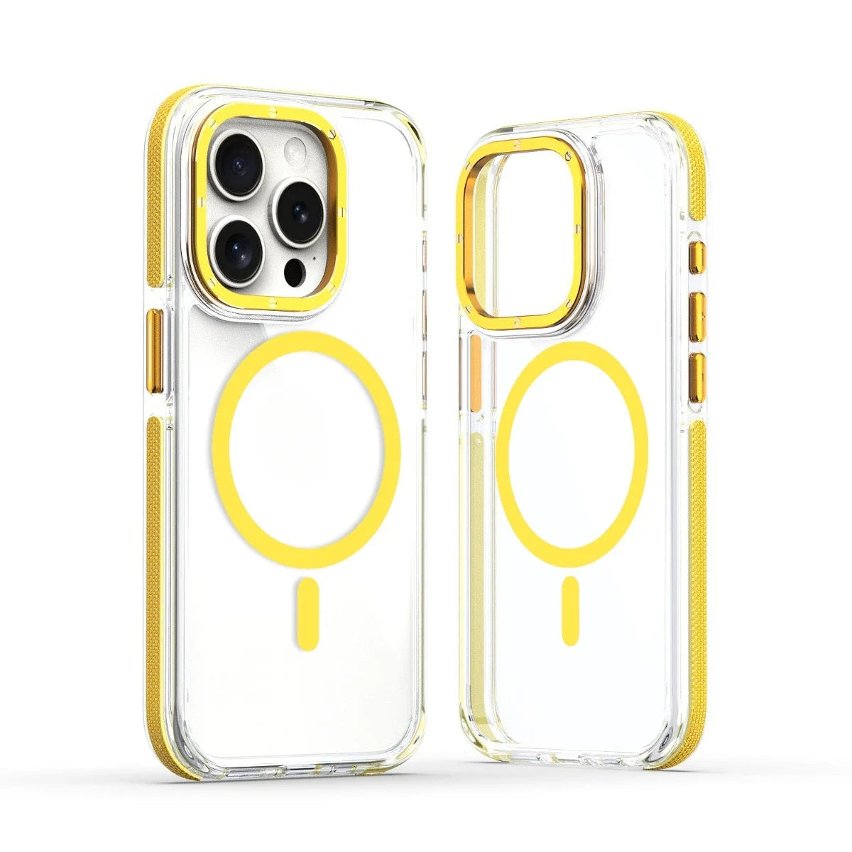 Luxury MagSafe Clear Case for iPhone 11/12/13 Pro Max β Shockproof Cover