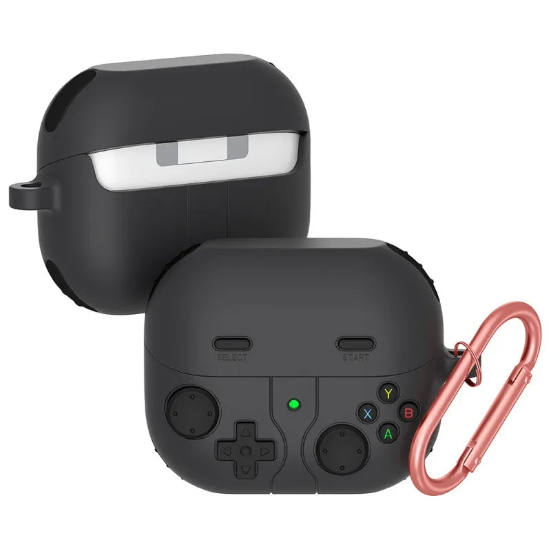3D Cartoon Game Console Case for Samsung Galaxy Buds 3 / Buds 3 Pro with Hook