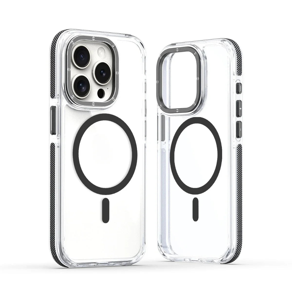 Luxury MagSafe Clear Case for iPhone 11/12/13 Pro Max β Shockproof Cover