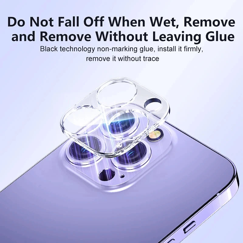 2-in-1 Hydrogel + Tempered Glass for iPhone 11–16 Pro Max Lens & Screen