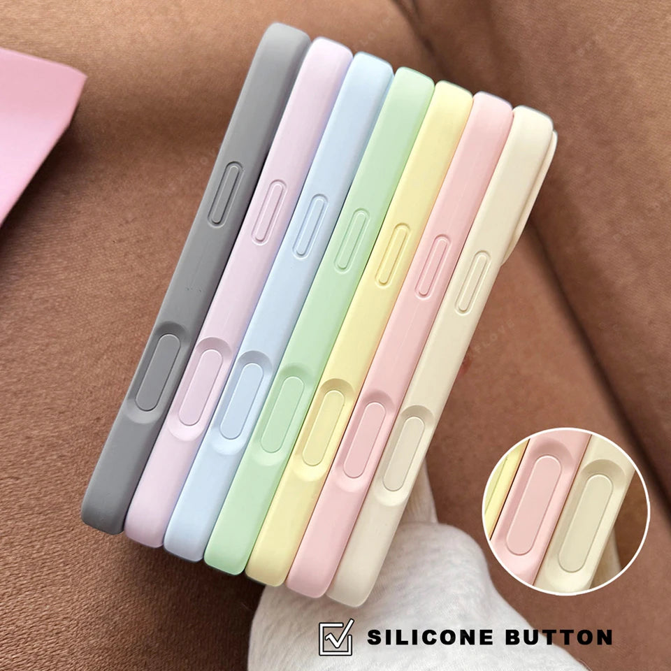 MagSafe Liquid Silicone Case with Lanyard for iPhone 16–15 Series