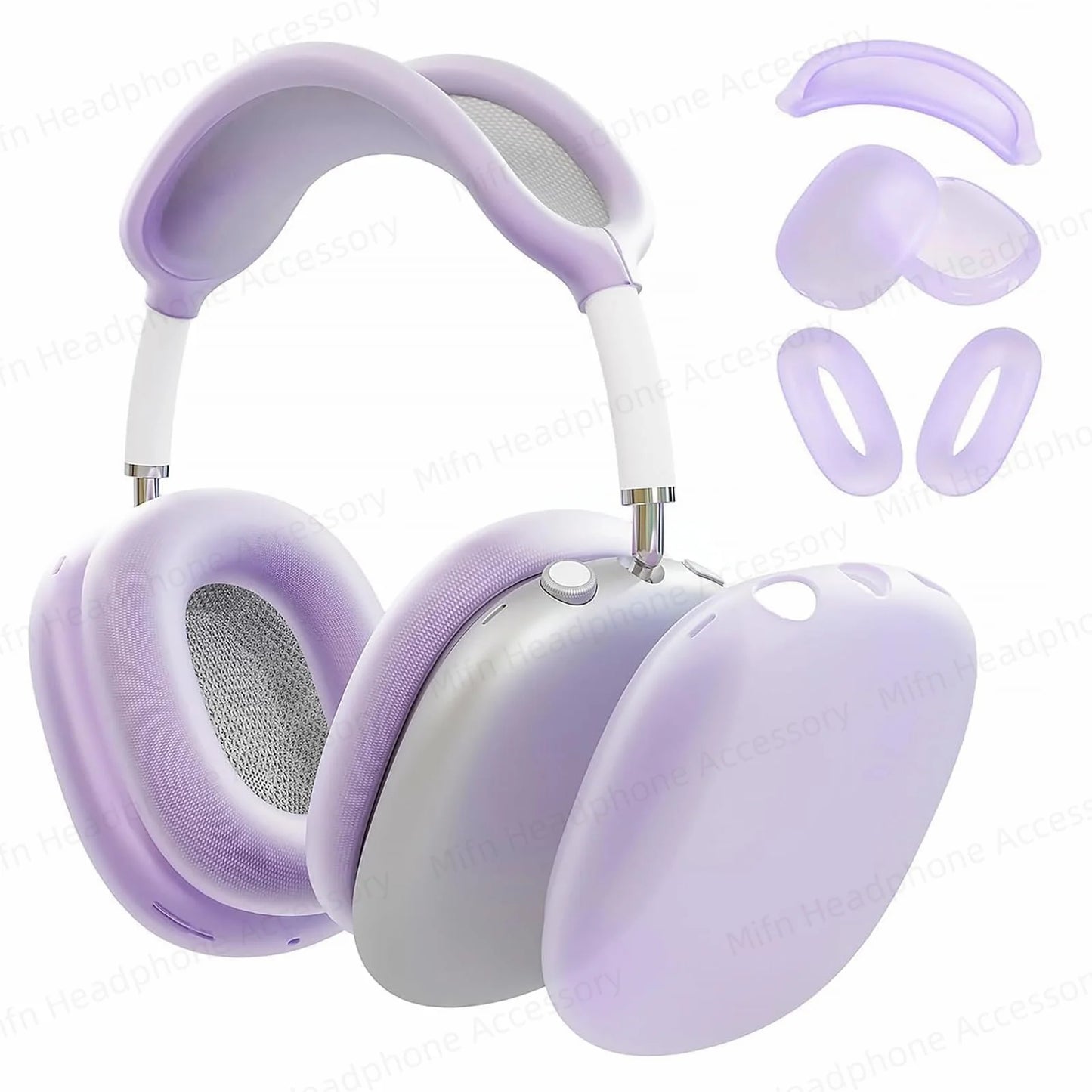 2024 Clear Soft TPU Case for AirPods Max – Ear Cups & Headband Cover