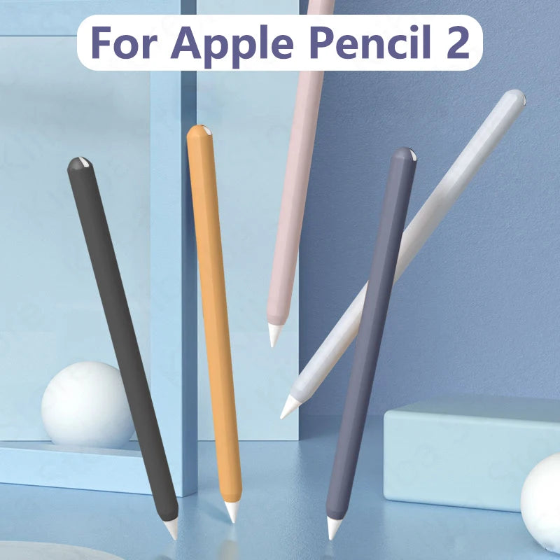 2-Pack Ultra-Thin Silicone Case for Apple Pencil 2nd Gen – Protective Skin
