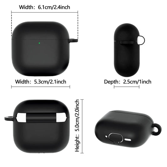 Silicone Case with Lanyard for AirPods 4 (2024) with Active Noise Canceling