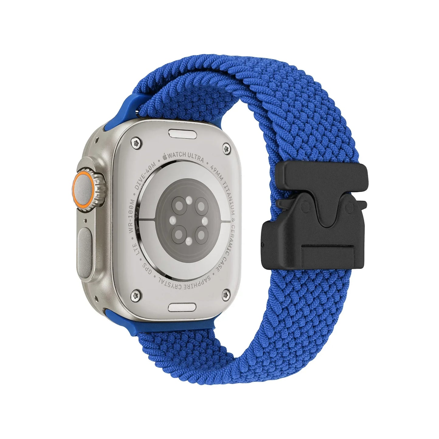 Braided Solo Loop Band for Apple Watch Series Ultra 2 10 9 SE 8 7 6 5