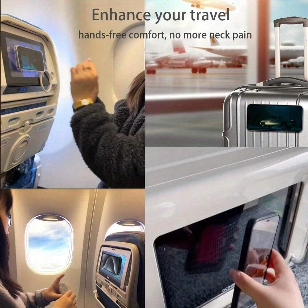 Silicone Suction Cup Phone Mount – Hands-Free Travel Stand for Smartphones