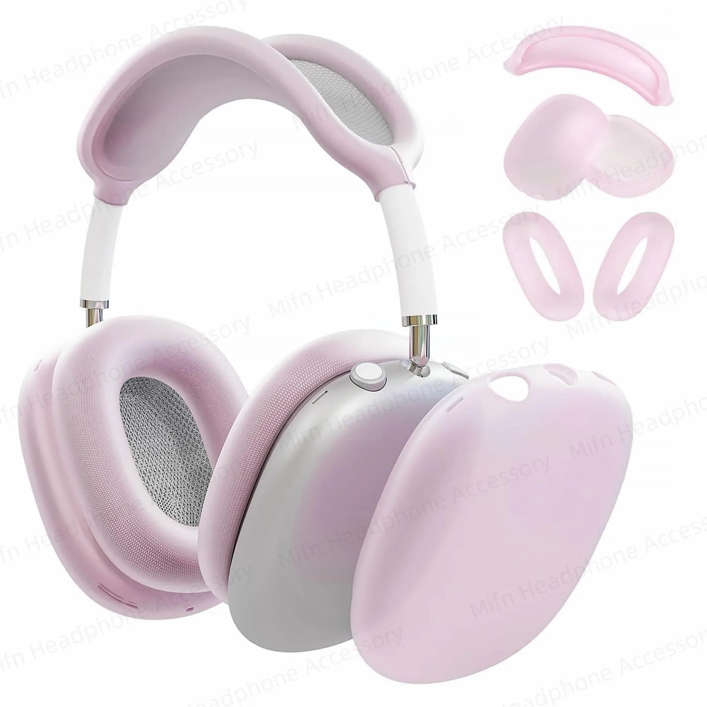 2024 Clear Soft TPU Case for AirPods Max – Ear Cups & Headband Cover