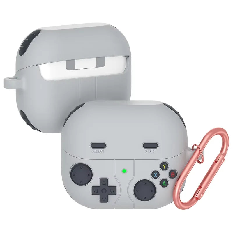 3D Cartoon Game Console Case for Samsung Galaxy Buds 3 / Buds 3 Pro with Hook