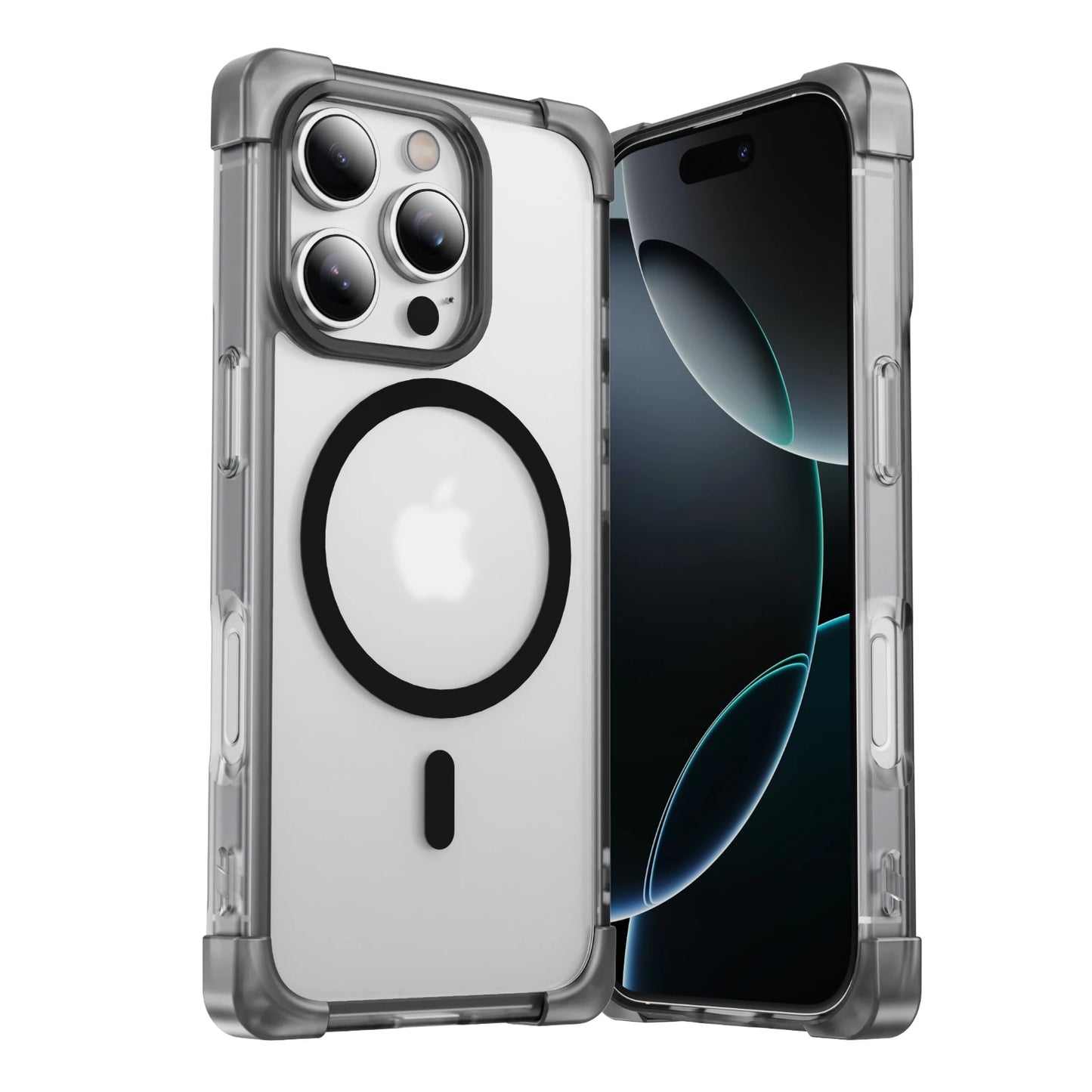 MagSafe Wireless Charging Matte Armor Case for iPhone 16–11 Pro Max