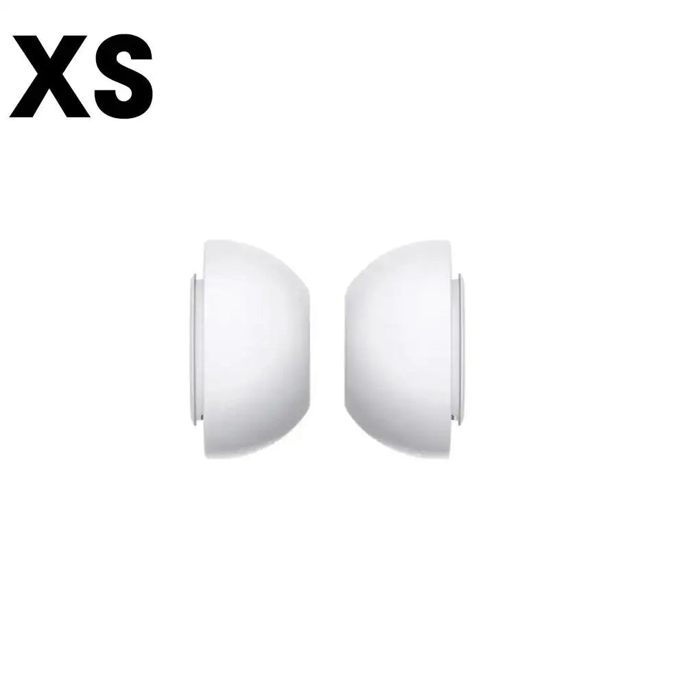 4 Pairs Silicone Ear Tips for AirPods Pro 1/2 – XS/S/M/L Noise Reduction