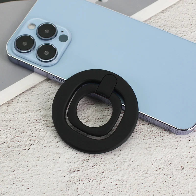 Magnetic Finger Ring Holder Stand for iPhone 12–16 Pro/Plus & Xiaomi