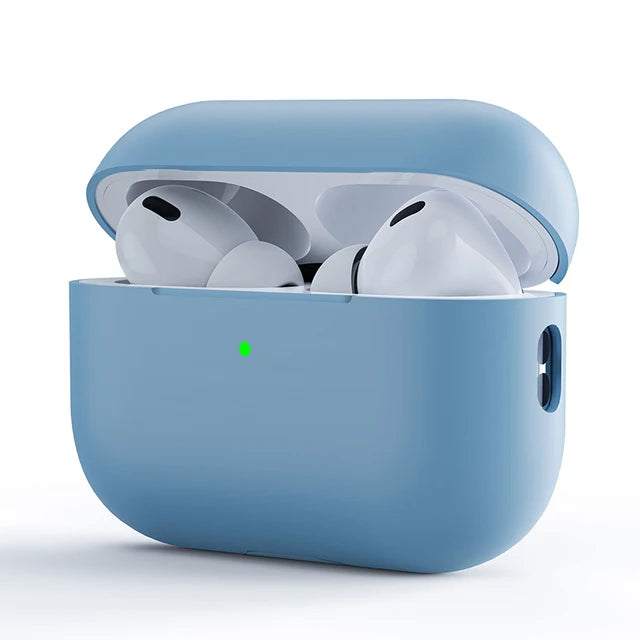 Liquid Silicone Case for AirPods Pro 2/3 – Soft Protective Earphone Cover