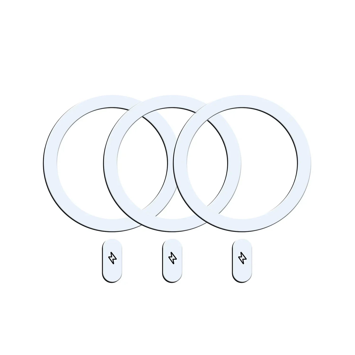 1β5pcs Metal Plate Ring for MagSafe Charger & Car Mount β iPhone 13β15
