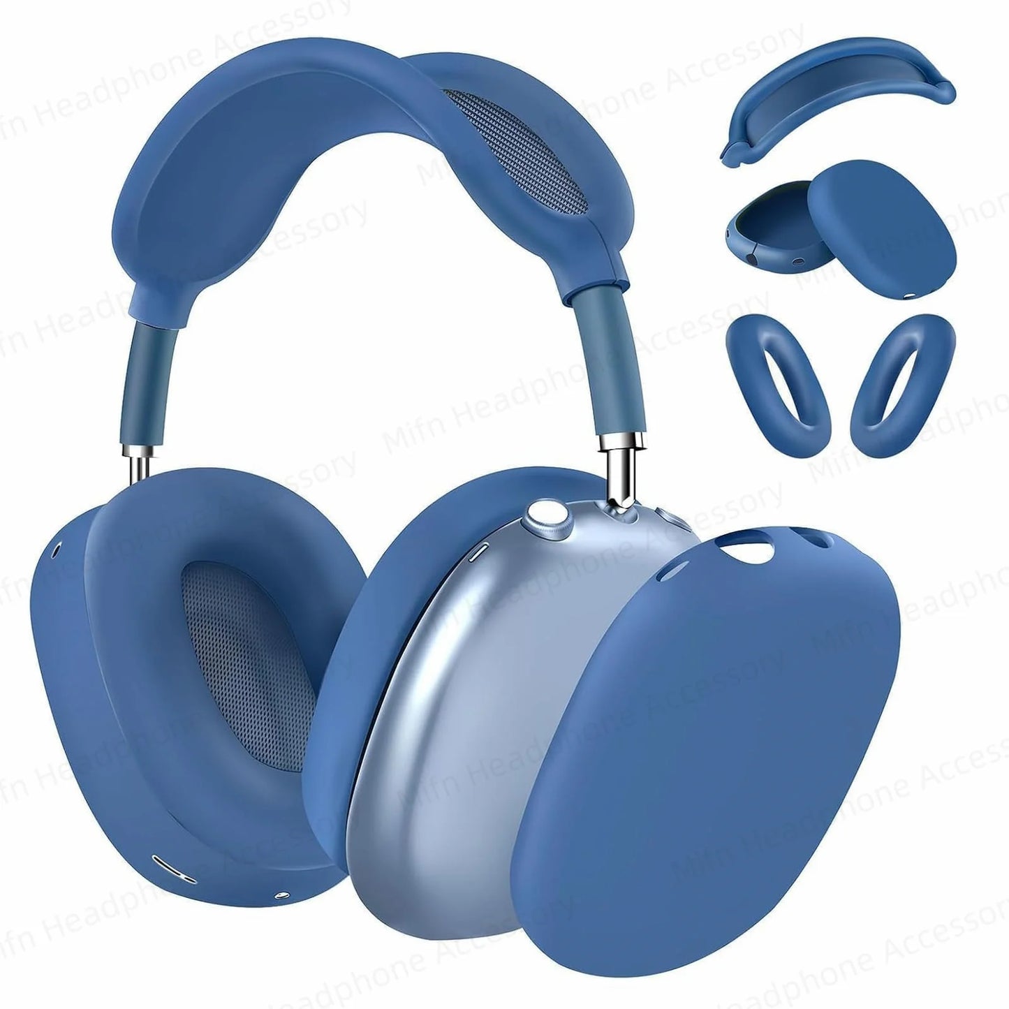 2024 Clear Soft TPU Case for AirPods Max – Ear Cups & Headband Cover