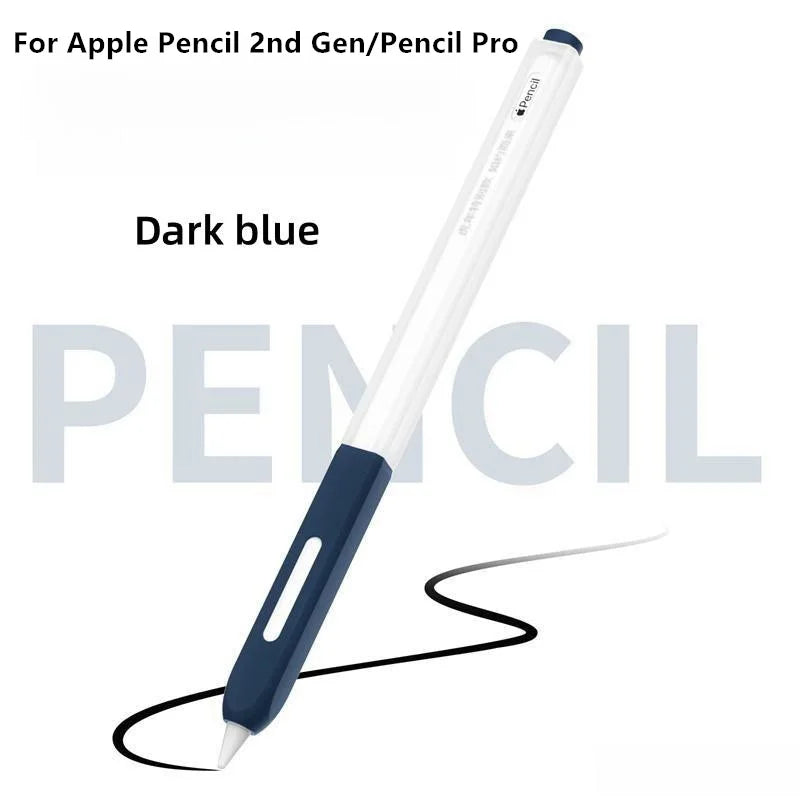Protective Silicone Pencil Case for Apple Pencil 1st & 2nd Gen – Shockproof Stylus Cover