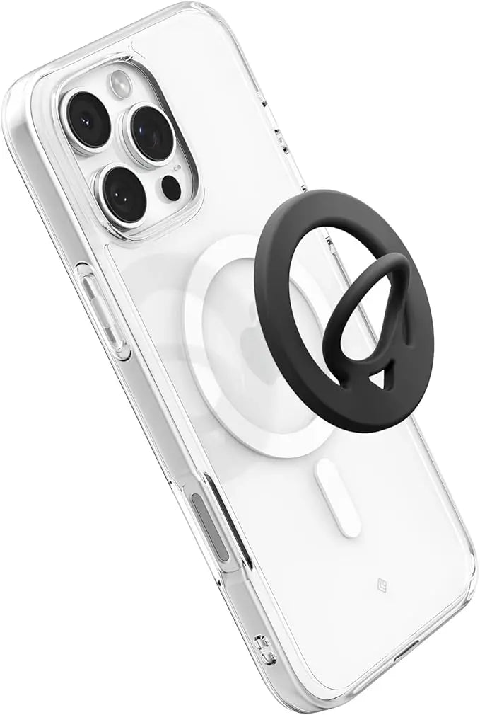 Magnetic Phone Ring Holder for iPhone 12–16 MagSafe Grip Stand Samsung Accessory