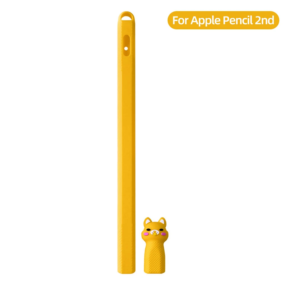 Silicone Case for Apple Pencil 2nd Gen – Soft Stylus Cover for iPad