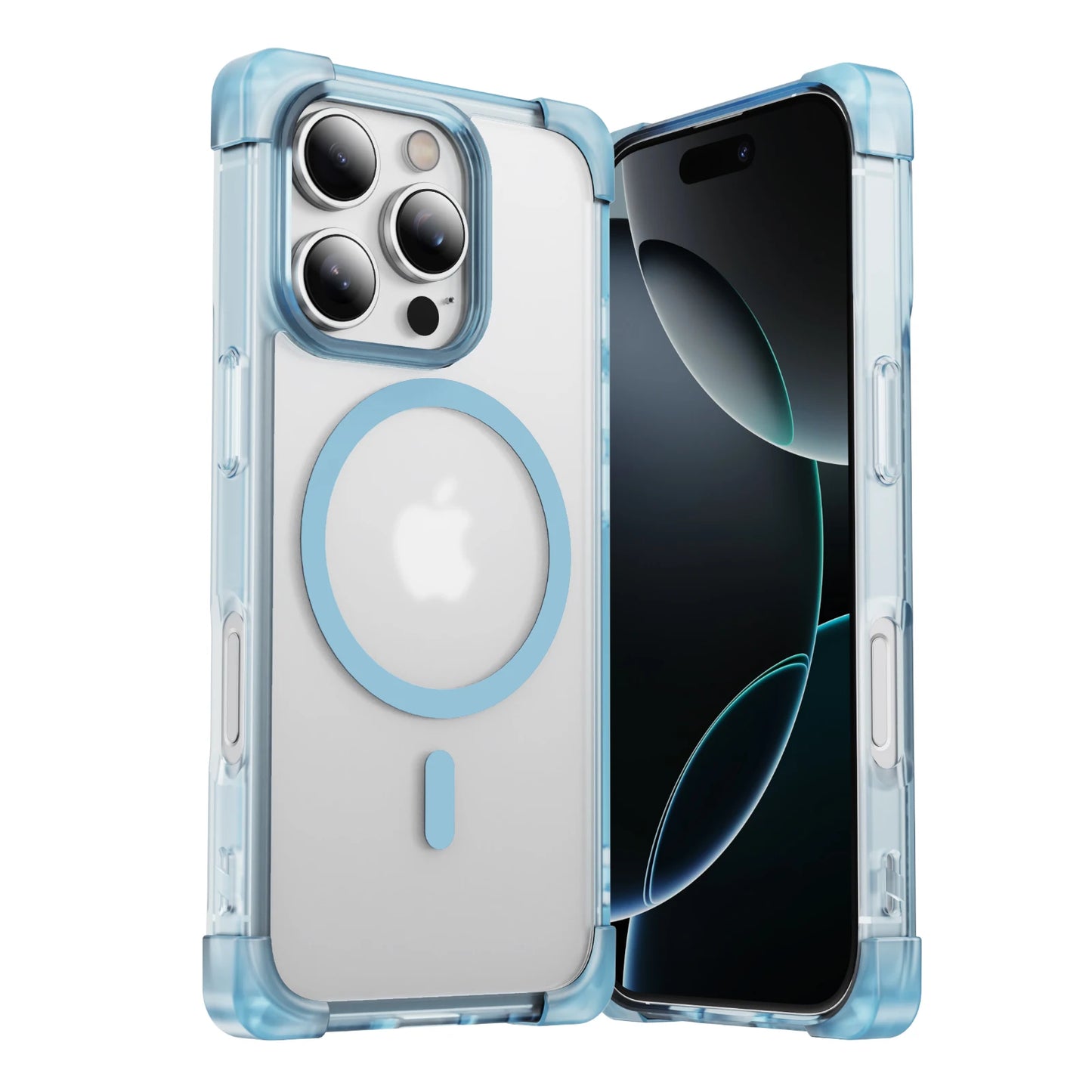 MagSafe Wireless Charging Matte Armor Case for iPhone 16–11 Pro Max