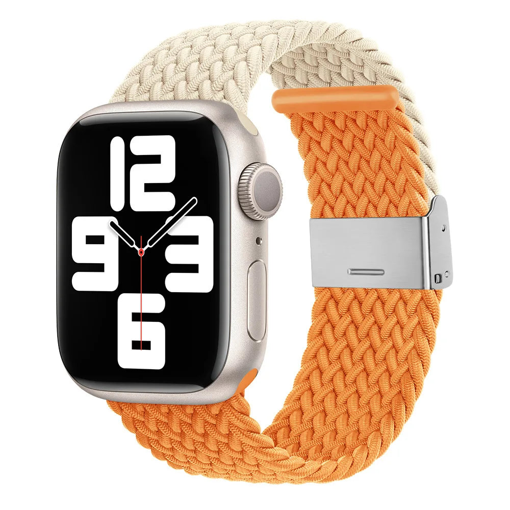 Braided Strap for Apple Watch Ultra 49mm Series 11 10 9 8 7 6 5 SE Band