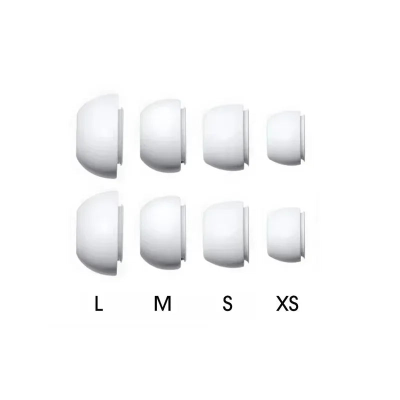 Replacement Silicone Ear Tips for AirPods Pro 1 & 2 – With Vent Holes
