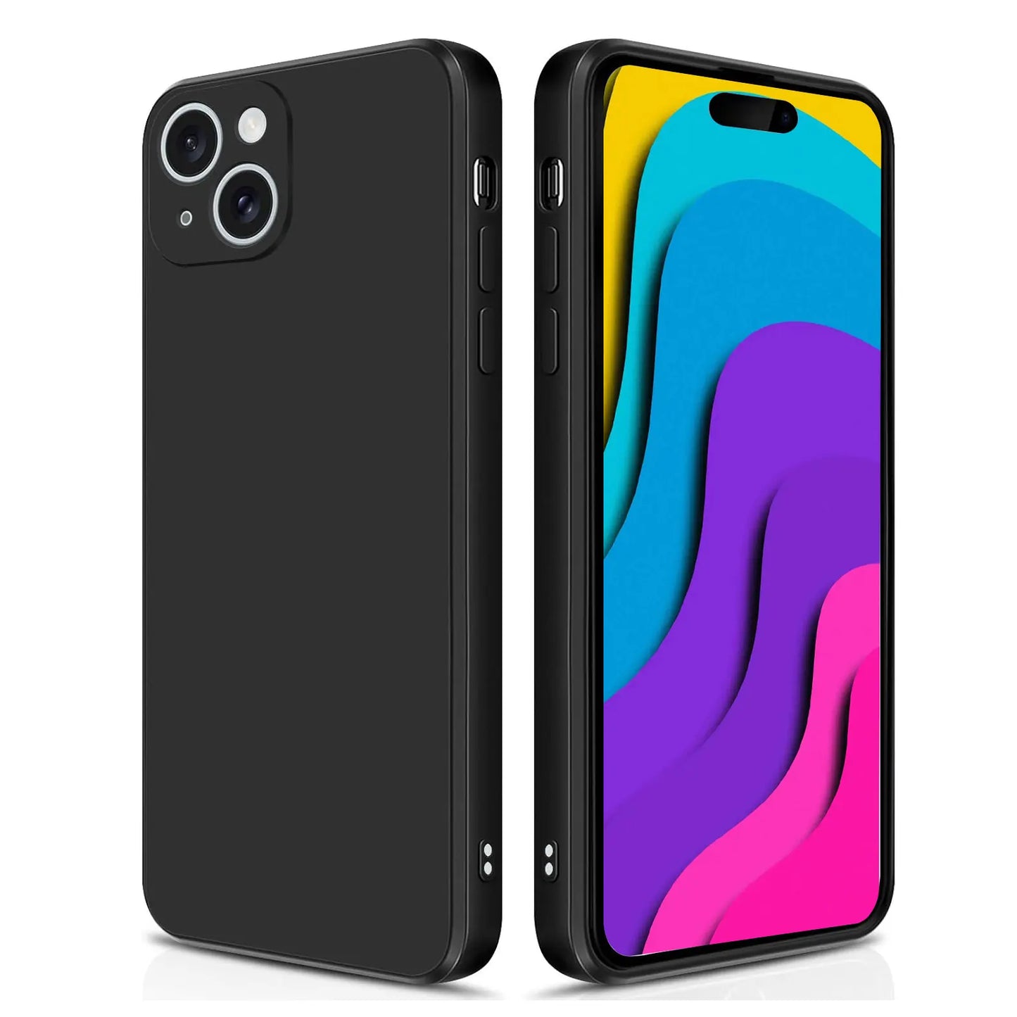 Liquid Silicone Case for iPhone X–16 Pro Max – Soft Bumper Cover