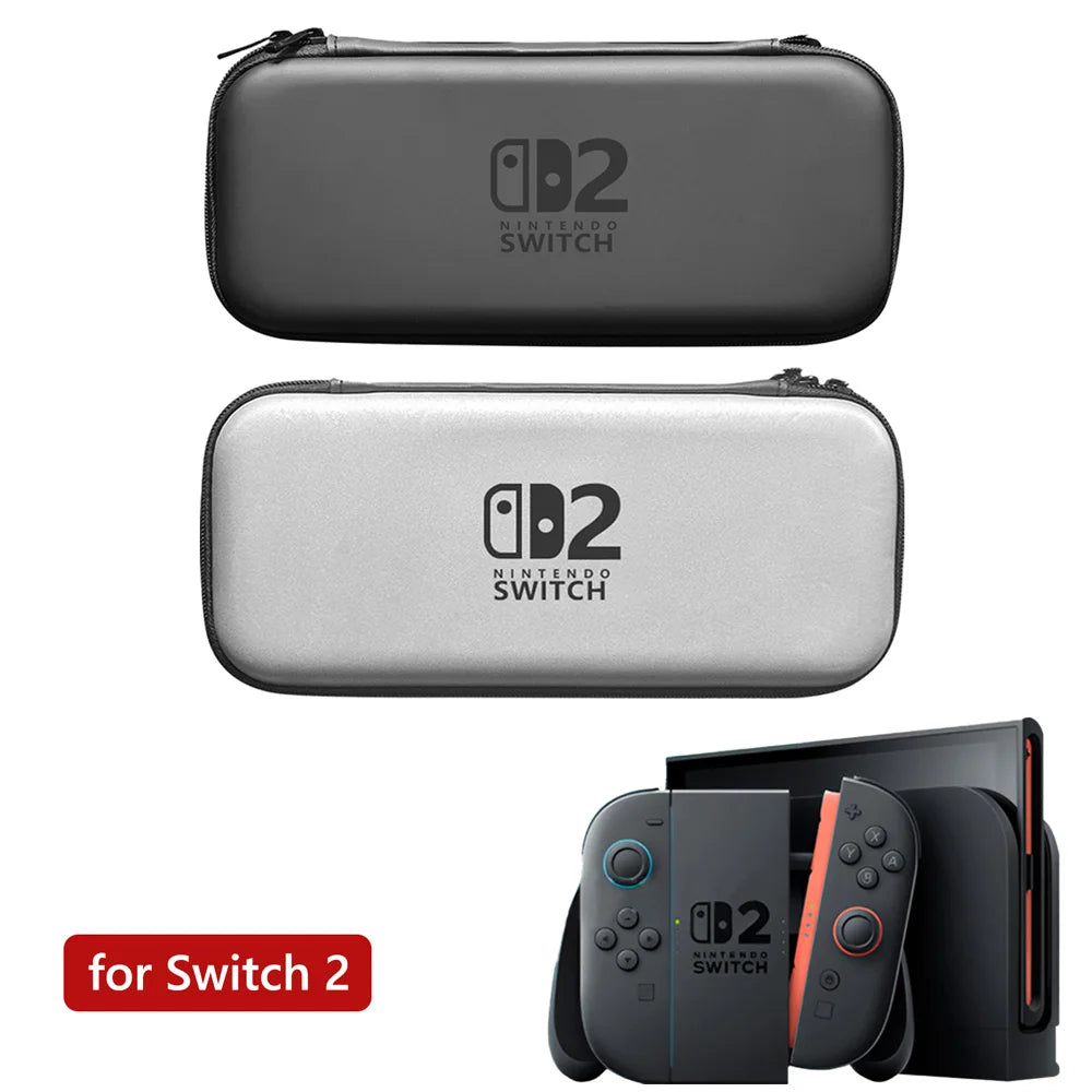 Slim Waterproof Travel Case for Nintendo Switch 2 – Hard Shell Bag 2025