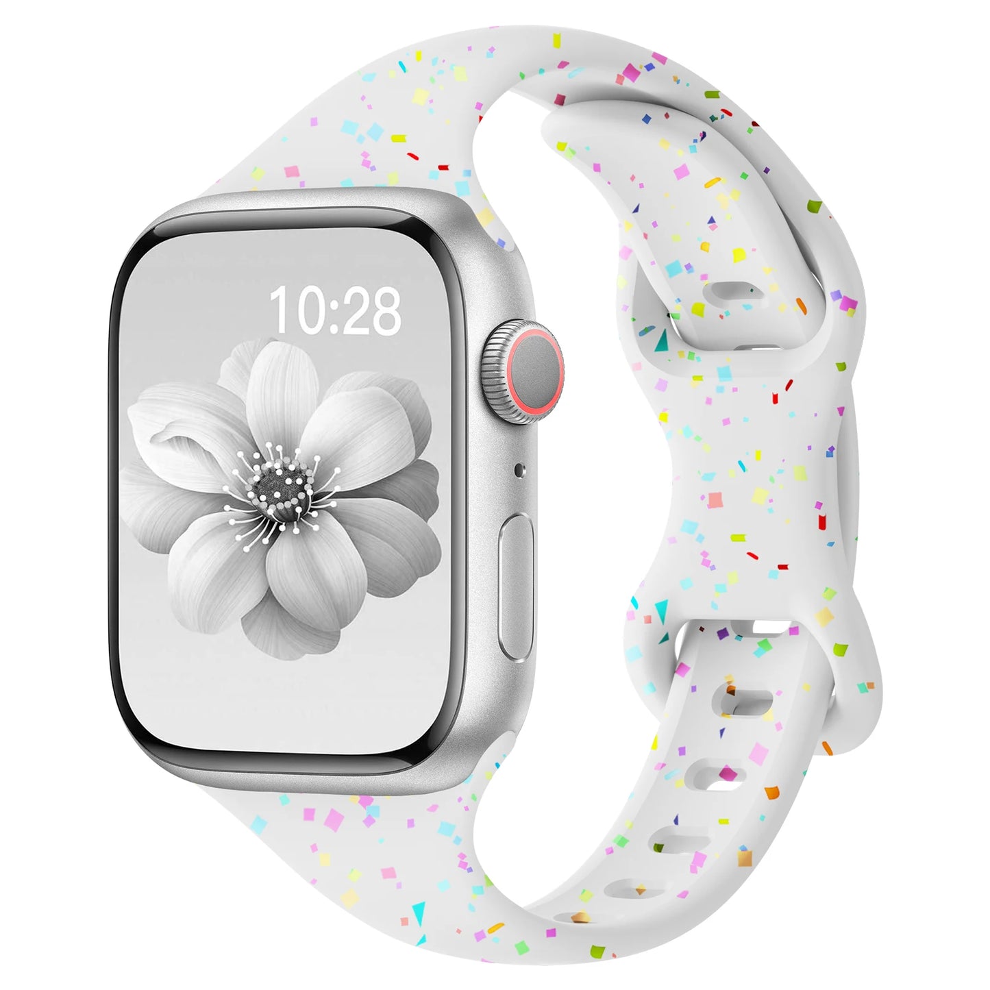 Slim Silicone Band for Apple Watch 49/45/44/42/41/40/38mm Series 10–2 SE