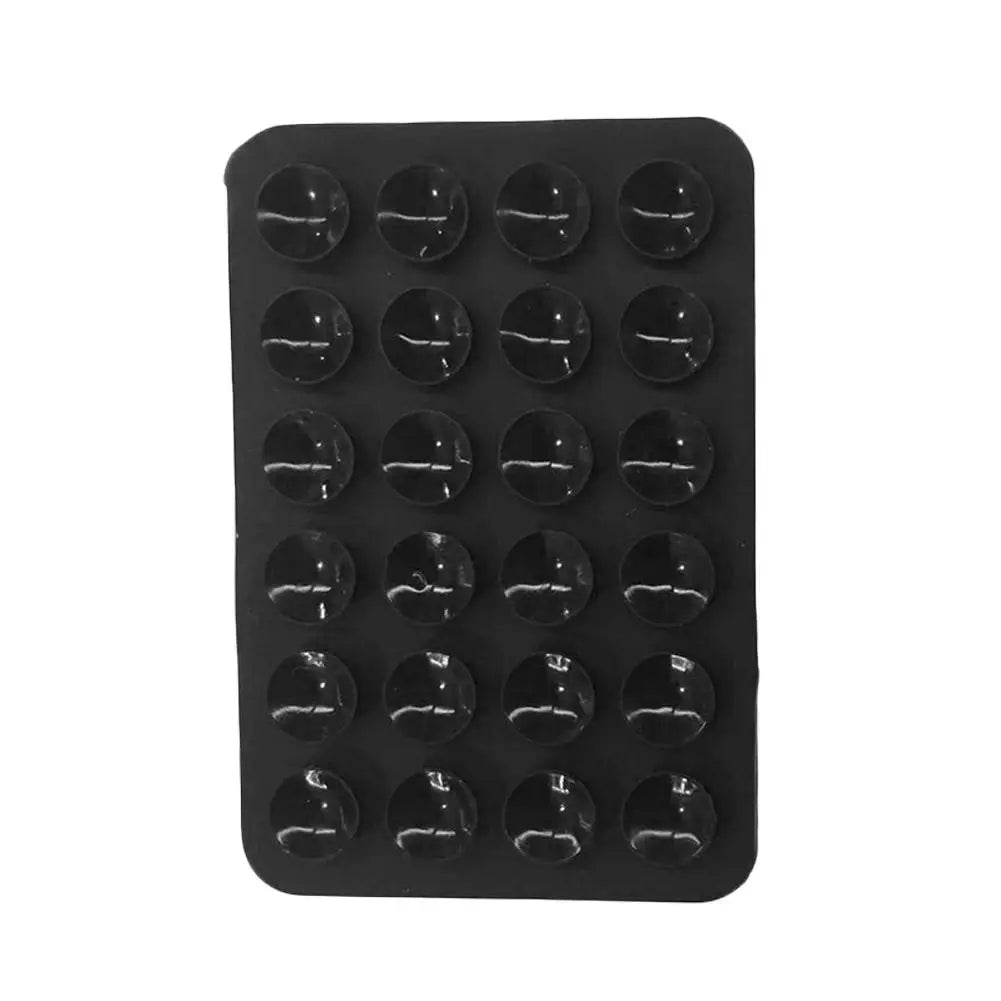 Silicone Suction Pad Back Sticker Phone Holder for Glass, Ceramic & Wall Mount