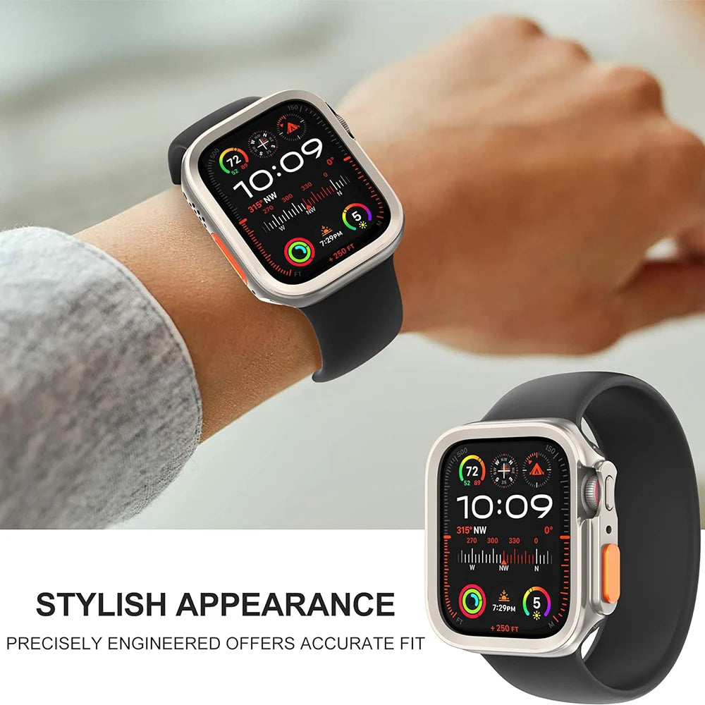 Shockproof TPU Bumper Case for Apple Watch Ultra 9 8 7 6 SE 45/41/44/40mm