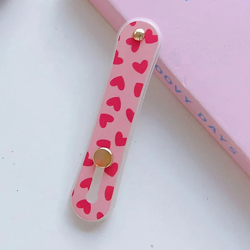 Universal Silicone Finger Ring Holder & Phone Stand β Telescopic Grip