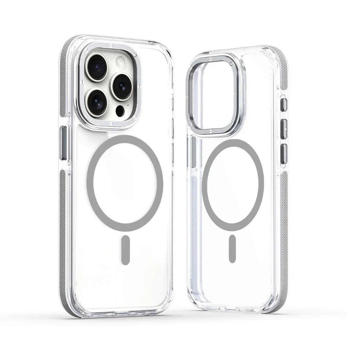 Luxury MagSafe Clear Case for iPhone 11/12/13 Pro Max β Shockproof Cover