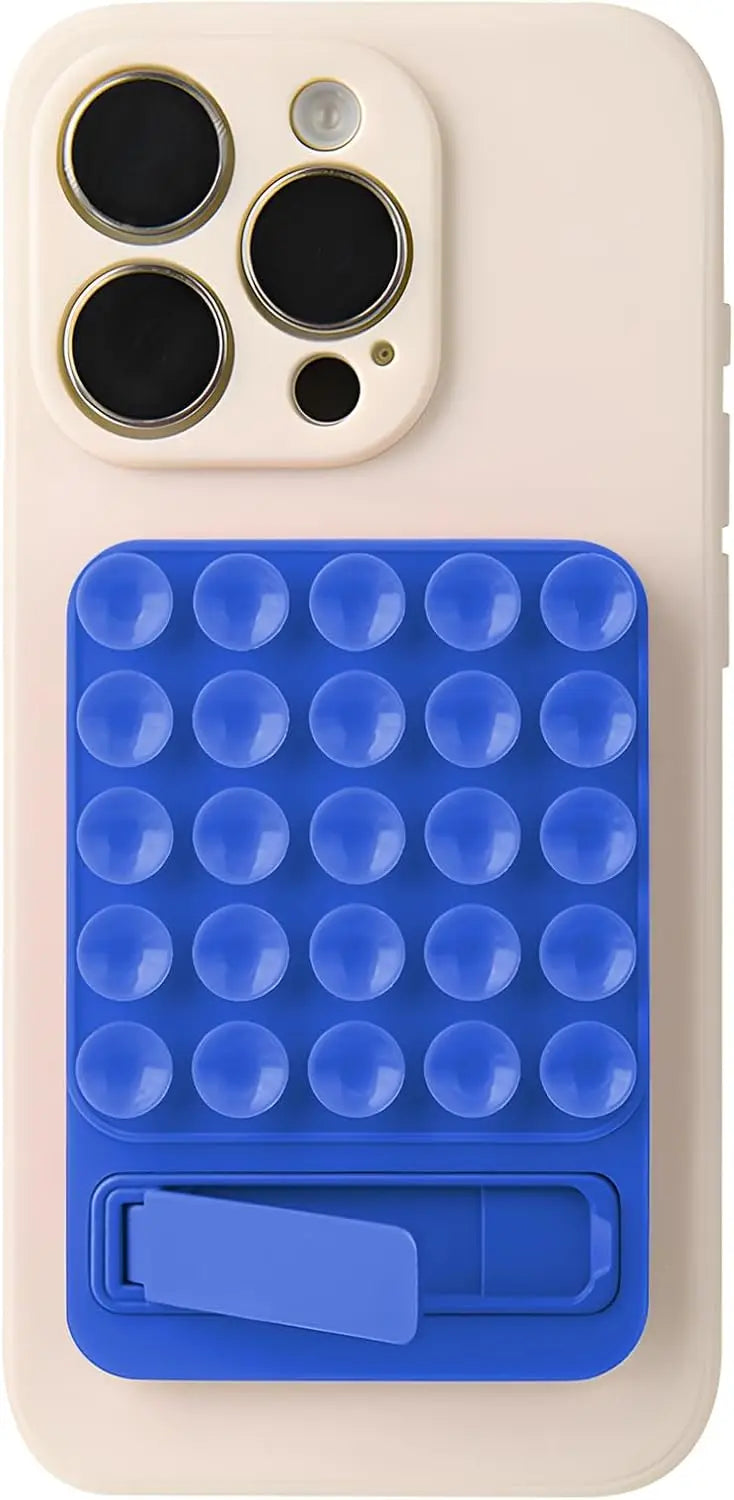 Foldable Silicone Suction Phone Holder for Mirror & Shower