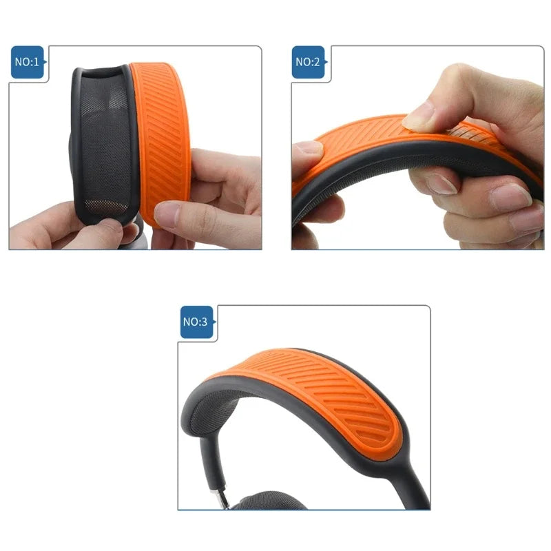 Silicone Headband Cover for AirPods Max – Washable & Protective Cushion