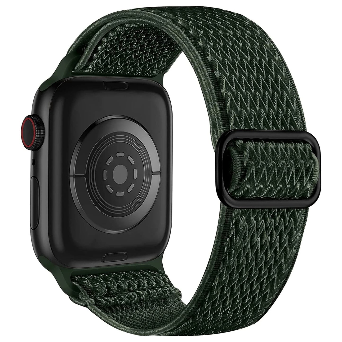 Stretchy Nylon Band for Apple Watch Ultra 2 SE Series 9–1 – Soft & Comfortable