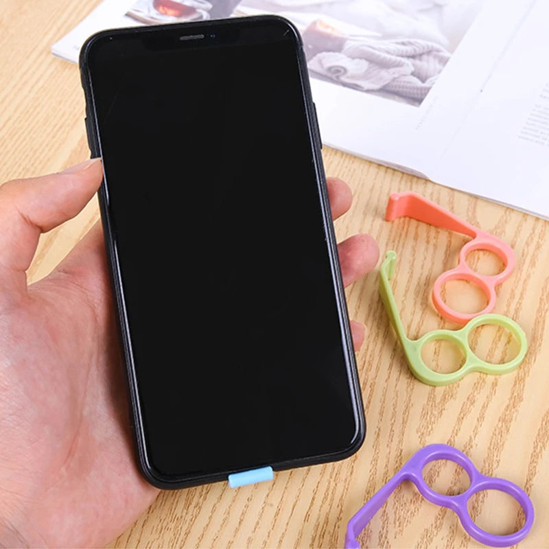 Plastic Finger Ring Grip & Stand for iPhone & Samsung β Universal Mount
