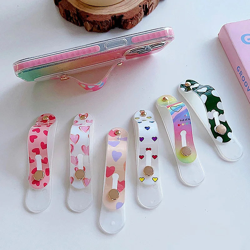 Universal Silicone Finger Ring Holder & Phone Stand β Telescopic Grip