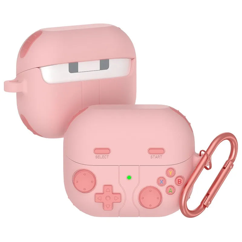3D Cartoon Game Console Case for Samsung Galaxy Buds 3 / Buds 3 Pro with Hook