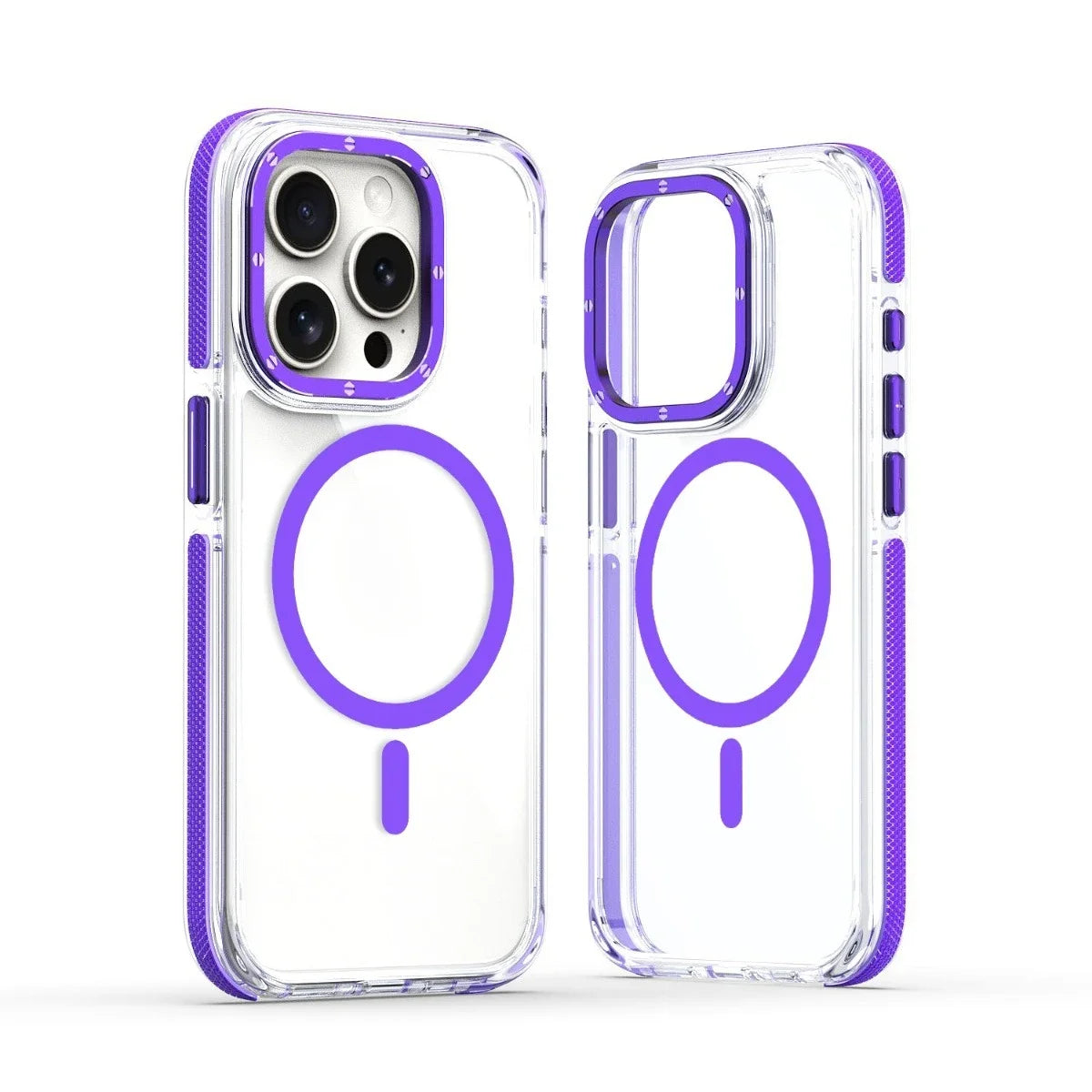 Luxury MagSafe Clear Case for iPhone 11/12/13 Pro Max β Shockproof Cover