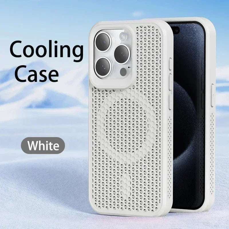 Cooling Magnetic Case for iPhone 13/12/11 Pro Max Plus – MagSafe