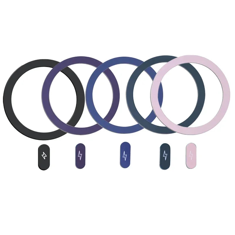1β5pcs Metal Plate Ring for MagSafe Charger & Car Mount β iPhone 13β15