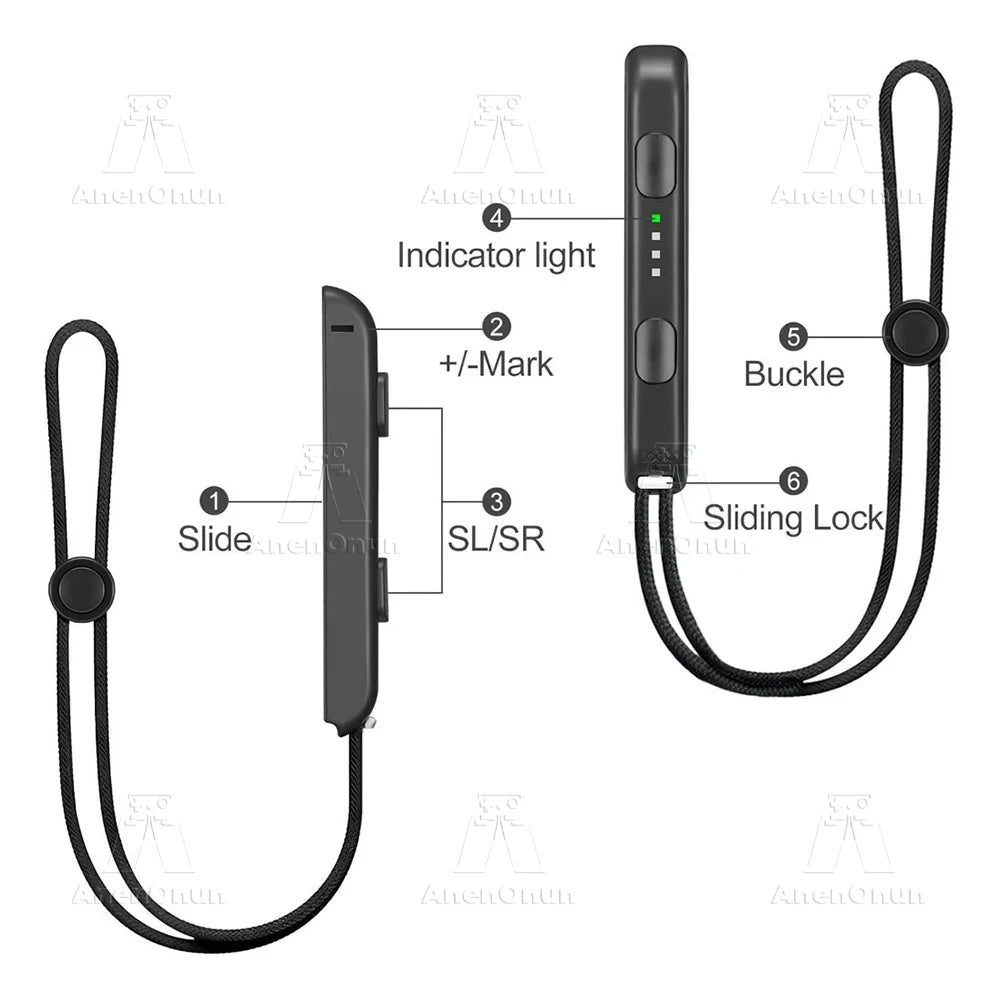 Replacement Joy-Con Wrist Strap for Switch/Switch OLED – Gaming Accessory